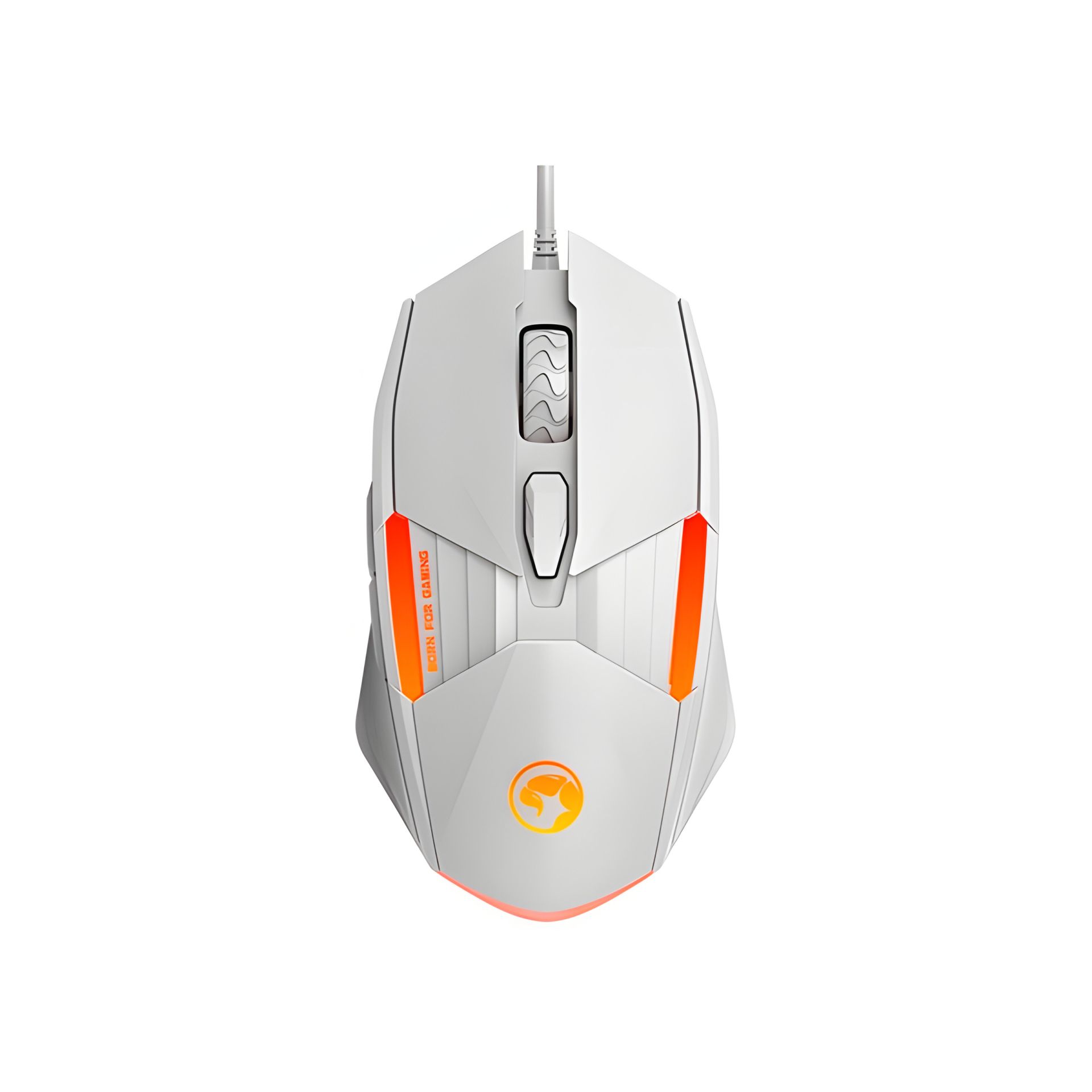 Марка дротової миші MARVO Wired Programmable Mouse M291 WH, 1000-6400DPI, USB, 1.4m, білого кольору Марка дротової миші MARVO Wired Programmable Mouse M291 WH, 1000-6400DPI, USB, 1.4m, білого кольору