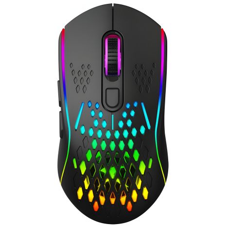 Игровая мышь XTRIKE ME GW-611 |RGB gaming mouse, 2.4G/Type-C, 800-8000 DPI, 6 steps| black Игровая мышь XTRIKE ME GW-611 |RGB gaming mouse, 2.4G/Type-C, 800-8000 DPI, 6 steps| black
