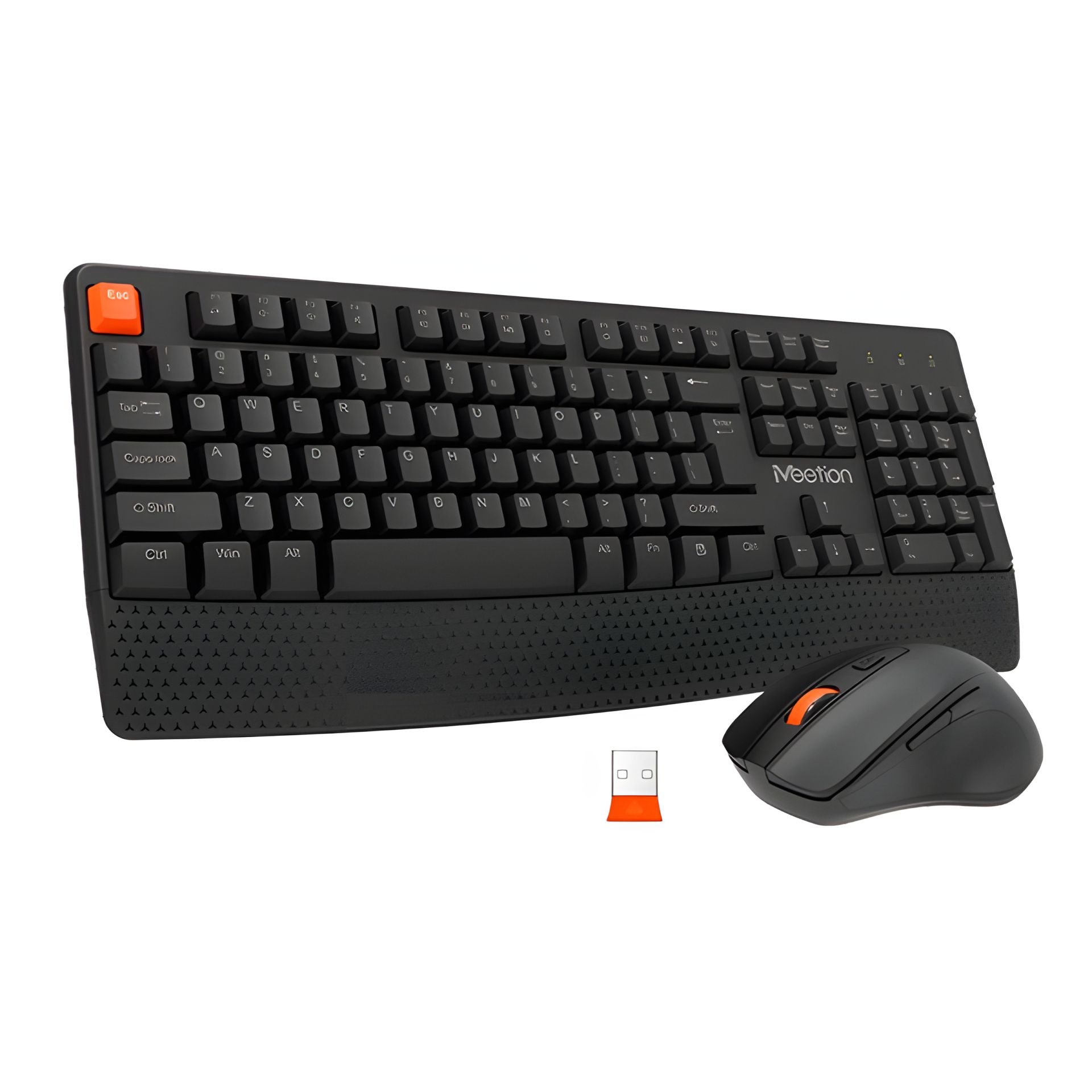 MeeTion MT-C4130 Combo Set 2in1 Wireless Keyboard/Mouse 2.4G |UA/RU/EN Layouts| Black MeeTion MT-C4130 Combo Set 2in1 Wireless Keyboard/Mouse 2.4G |UA/RU/EN Layouts| Black