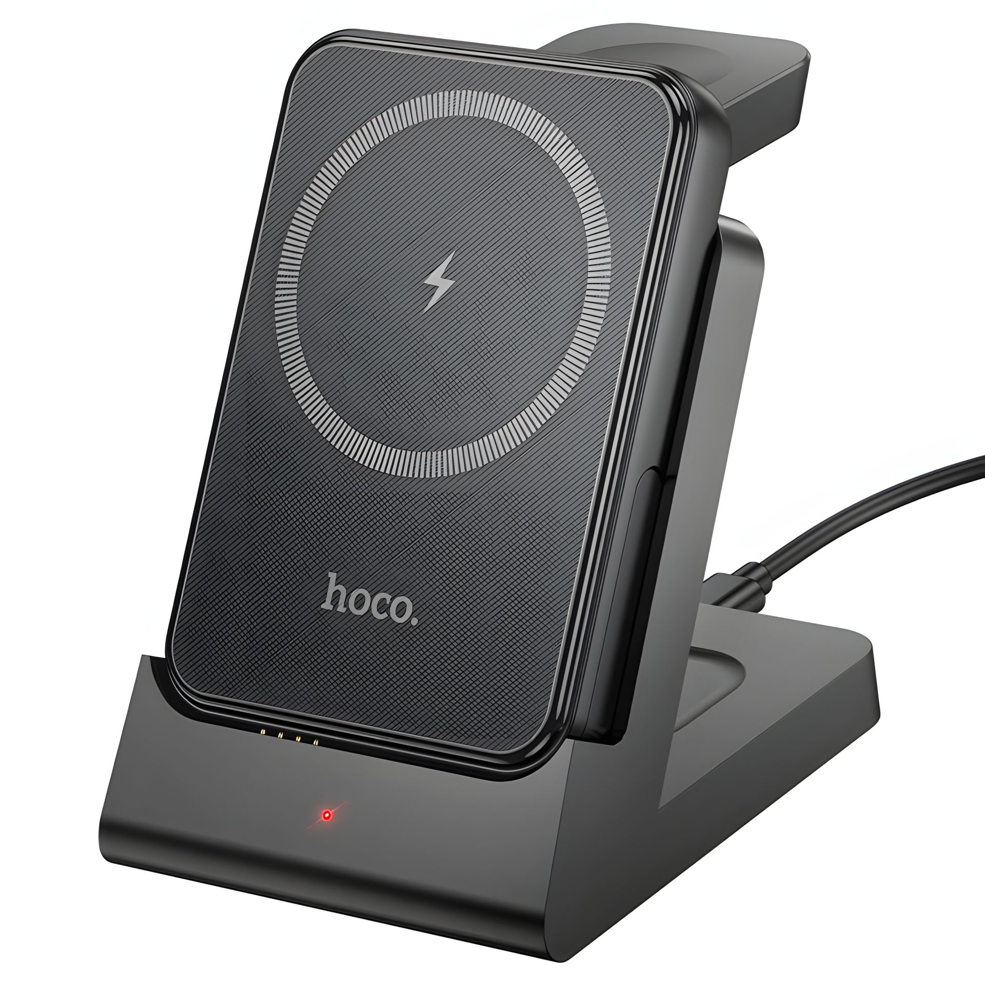 HOCO J149 5000mAh Victory 3-in-1 Magnetic Power Bank |1Type-C, PD/QC, 20W/3A| black HOCO J149 5000mAh Victory 3-in-1 Magnetic Power Bank |1Type-C, PD/QC, 20W/3A| black