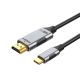 Type-C to HDMI Cable 4k@60Hz 1m Black-Grey PVC, Metal (adapter/convertor) TH0012-MPV1-460KG Type-C to HDMI Cable 4k@60Hz 1m Black-Grey PVC, Metal (adapter/convertor) TH0012-MPV1-460KG