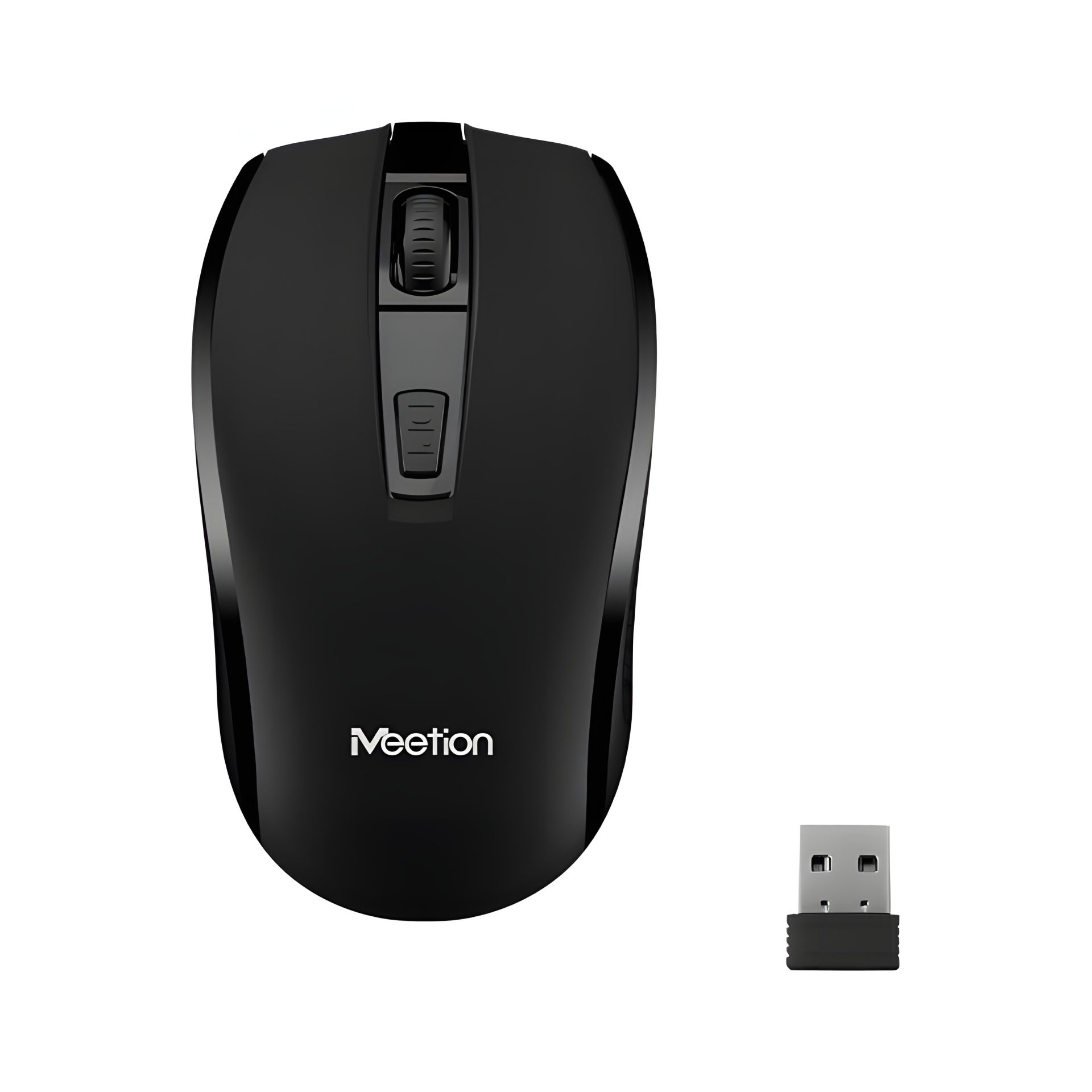 Бездротова миша MeeTion MT-R560, 2.4G, 1хАА, 800-1600DPI, black Бездротова миша MeeTion MT-R560, 2.4G, 1хАА, 800-1600DPI, black