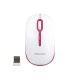 MeeTion Wireless Mouse 2.4G MT-R547 White-Red MeeTion Wireless Mouse 2.4G MT-R547 White-Red