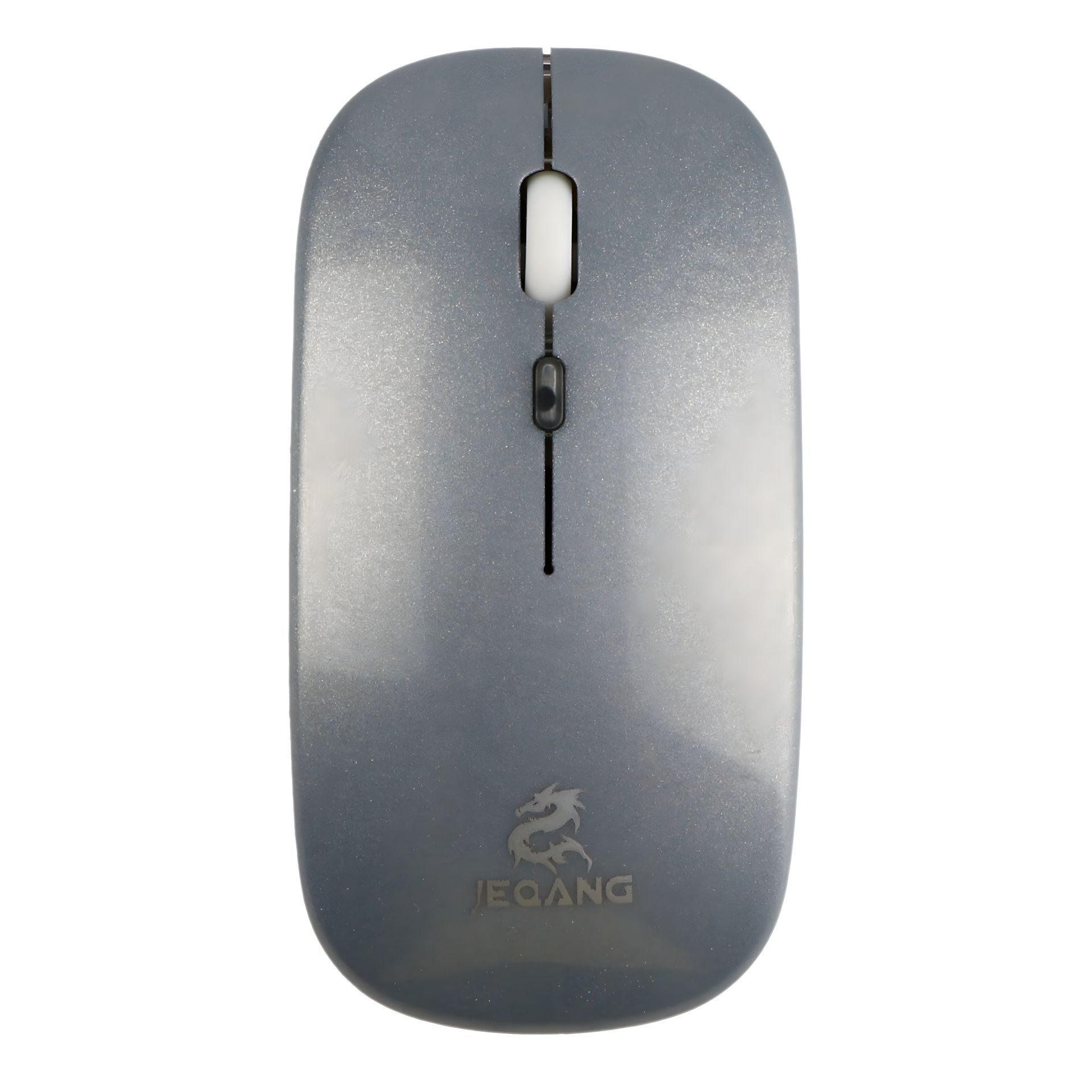 Бездротова миша JEQANG JW-AP01, BT5.1, 2.4G, 800-1600DPI, 500mAh, сталева Бездротова миша JEQANG JW-AP01, BT5.1, 2.4G, 800-1600DPI, 500mAh, сталева