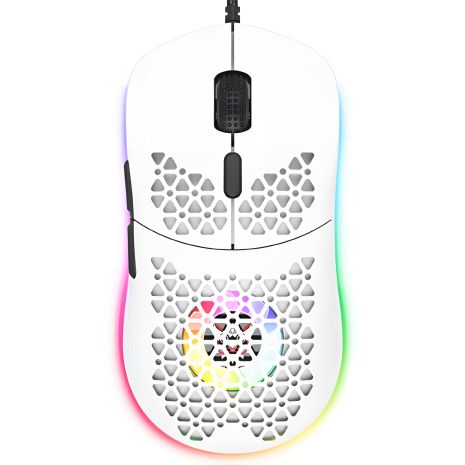 Ігрова миша дротова ONIKUMA CW911, 1200-7200DPI, USB, 1.5m, white - Геймерський вибір