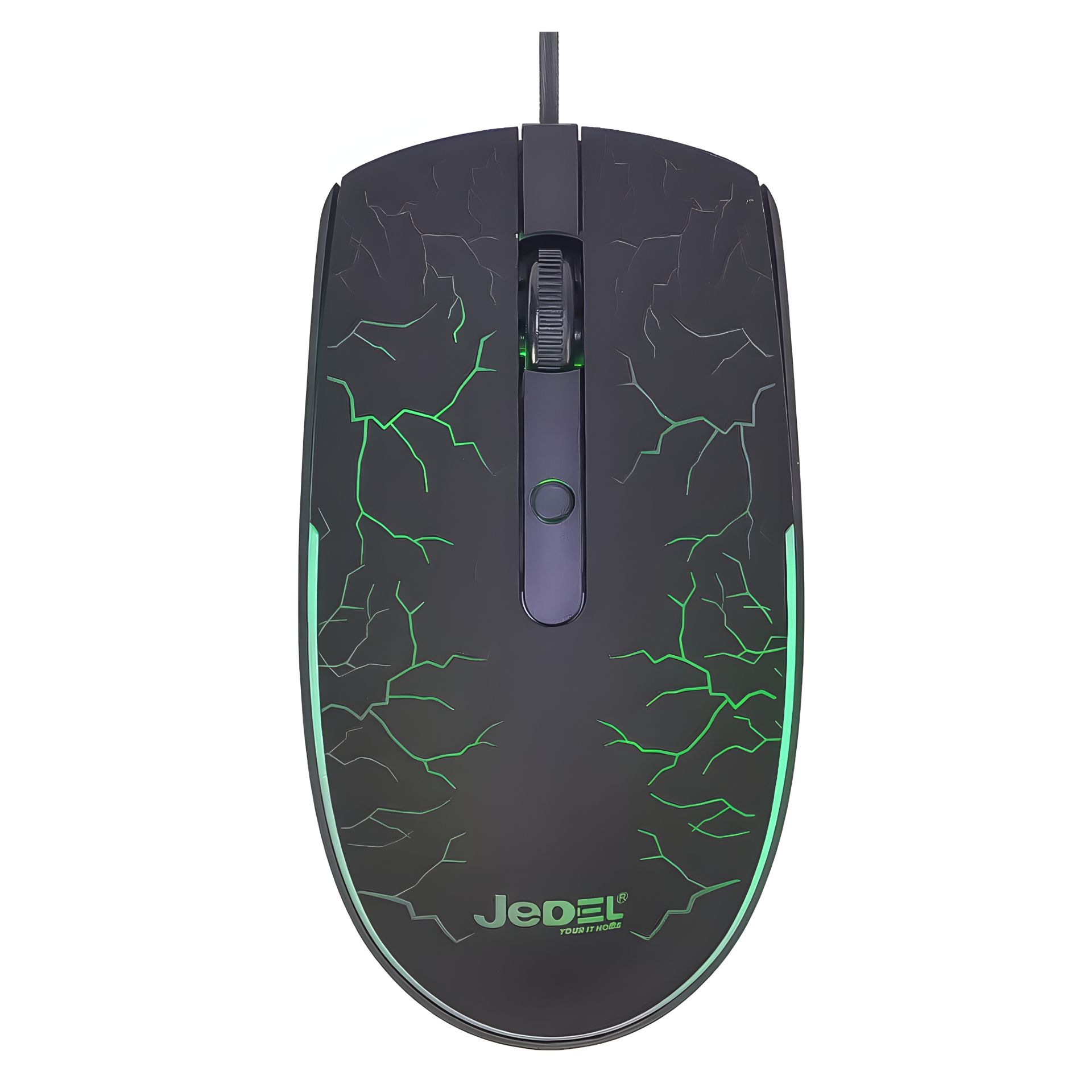 Комп'ютерна дротова миша Jedel M81, 800-1600DPI, USB, 1.2m, чорна Комп'ютерна дротова миша Jedel M81, 800-1600DPI, USB, 1.2m, чорна