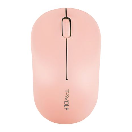 Мышь Wireless Розовый T-Wolf Q4 2.4G