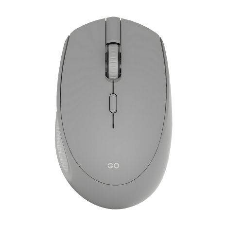 Бездротова миша Fantech W193 Silent Click, 2.4G, Bluetooth, 800-1600DPI, живлення від 1xAA батарейки, колір Сірий Бездротова миша Fantech W193 Silent Click, 2.4G, Bluetooth, 800-1600DPI, живлення від 1xAA батарейки, колір Сірий