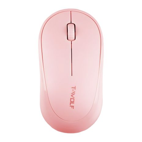 Розовый Wireless Мышь T-Wolf Q18 2.4G
