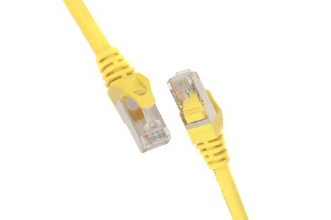Патч-корд Cat 5e 2E, UTP, RJ45, 26AWG, 7/0.16 Cu, 1.20 м, PVC, Жовтий