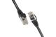 2E Cat 6, UTP, RJ45 патч-корд, 26AWG, 7/0.16 Cu, 1.00 м, PVC, Чорний