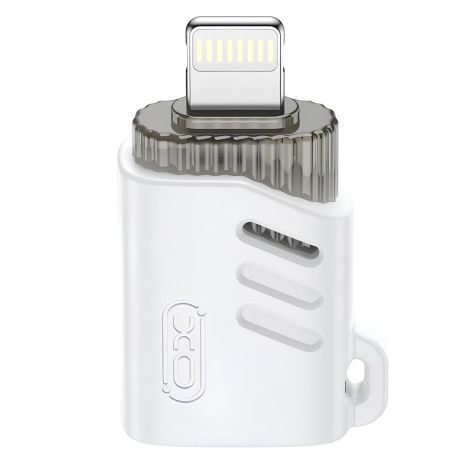OTG-адаптер XO NB256A USB-A Lightning с ремешком белый