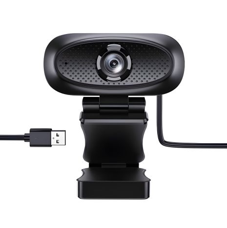 HOCO DI11 USB Web Camera With Audio Focus |2KHD, 4Mpx, 1.5m| Black HOCO DI11 USB Web Camera With Audio Focus |2KHD, 4Mpx, 1.5m| Black