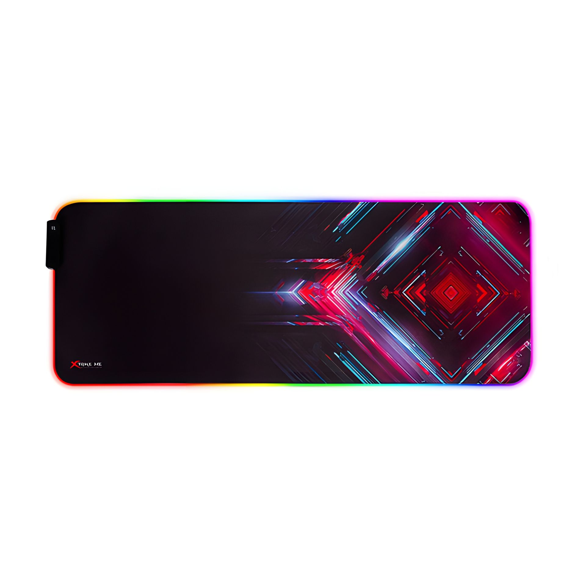 XTRIKE ME MP-606 RGB Mouse Pad |800x300x4mm| black XTRIKE ME MP-606 RGB Mouse Pad |800x300x4mm| black