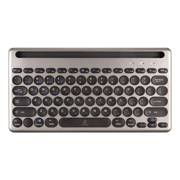 Клавиатура беспроводная JEQANG JB-333 dual-model charging Серый Клавиатура беспроводная JEQANG JB-333 dual-model charging Серый