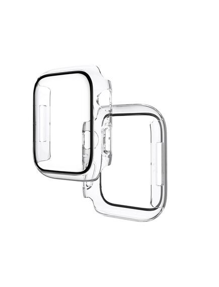 Бампер для Apple Watch HOCO iWatch7/8 WS4 Shadow 3D protective case+film (45mm) Transparent Бампер для Apple Watch HOCO iWatch7/8 WS4 Shadow 3D protective case+film (45mm) Transparent