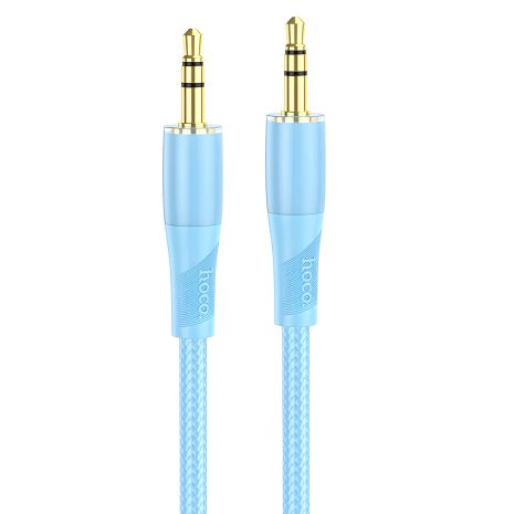 HOCO UPA25 Transparent Discovery Edition AUX Audio Cable |1M| blue HOCO UPA25 Transparent Discovery Edition AUX Audio Cable |1M| blue