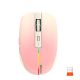 MEETION Dual Mode Gaming Mouse BTM002 |1000-1200-1600dpi, 6keys, Type-C Charging, RGB, 2.4G+Bluetooth| pink MEETION Dual Mode Gaming Mouse BTM002 |1000-1200-1600dpi, 6keys, Type-C Charging, RGB, 2.4G+Bluetooth| pink