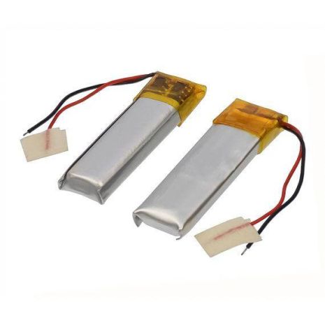 Универсальный аккумулятор 401226P с контроллером, для TWS наушников, Bluetooth гарнитур, MP3 плееров, 4 х 12 х 26 мм (125 mAh)