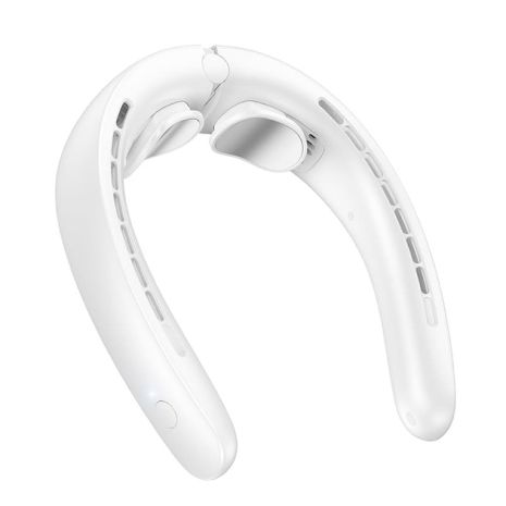 Вентилятор портативний на шею HOCO HX23 White Вентилятор портативний на шею HOCO HX23 White