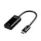 4K 60Hz Type-C M to HDMI F Adapter Plastic PVC Black (2K 120Hz) TH001F-PPV-460KS