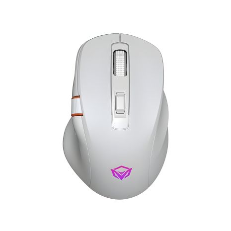 Ігрова миша MEETION Wired, 2.4G, Bluetooth Gaming Mouse GW32, 7 клавіш, 8000dpi, 700mAh, 35-115h, RGB, біла Ігрова миша MEETION Wired, 2.4G, Bluetooth Gaming Mouse GW32, 7 клавіш, 8000dpi, 700mAh, 35-115h, RGB, біла