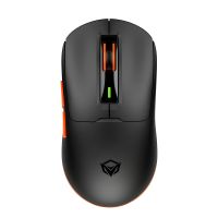 Миша MEETION Wired+2.4G+Bluetooth Gaming mouse GW24 |6 Keys, 8000dpi, 30-60h, RGB| black