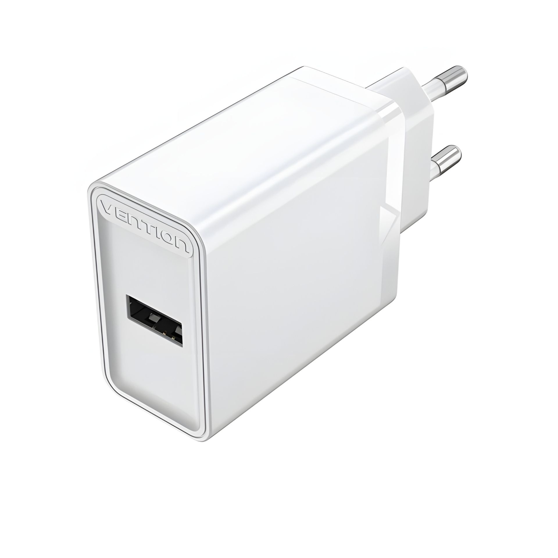 Зарядний пристрій Vention 1-port USB Wall Charger(12W) EU-Plug White (FAAW0-EU) Зарядний пристрій Vention 1-port USB Wall Charger(12W) EU-Plug White (FAAW0-EU)