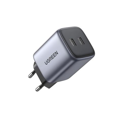 Зарядний пристрій UGREEN CD294 Nexode 45W Charger (Space Gray)(UGR-90573) Зарядний пристрій UGREEN CD294 Nexode 45W Charger (Space Gray)(UGR-90573)