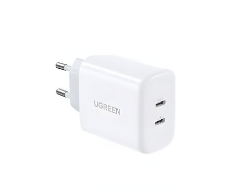 Зарядний пристрій UGREEN CD243 USB-C Fast Charger 40W EU (UGR-10343) Зарядний пристрій UGREEN CD243 USB-C Fast Charger 40W EU (UGR-10343)