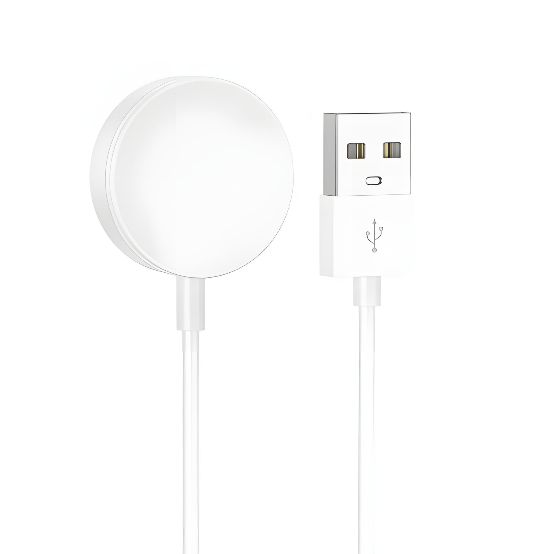 Магнітний USB кабель Hoco Y14 для смарт годинника, білий Магнітний USB кабель Hoco Y14 для смарт годинника, білий