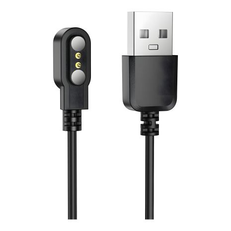 Кабель Зарядки Borofone BD11 для Часов, черный Кабель Зарядки Borofone BD11 для Часов, черный