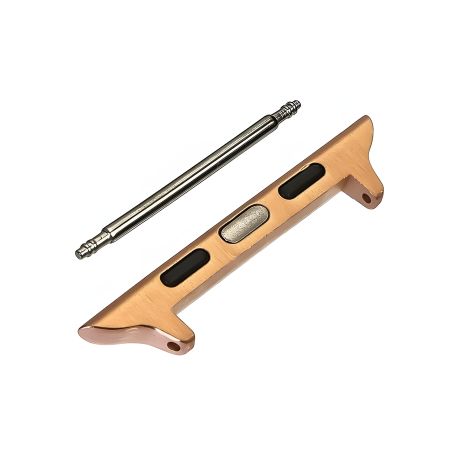 Розово-золотистый переходник для универсального ремешка Apple Watch 38мм/40мм (на шпильке) Розово-золотистый переходник для универсального ремешка Apple Watch 38мм/40мм (на шпильке)