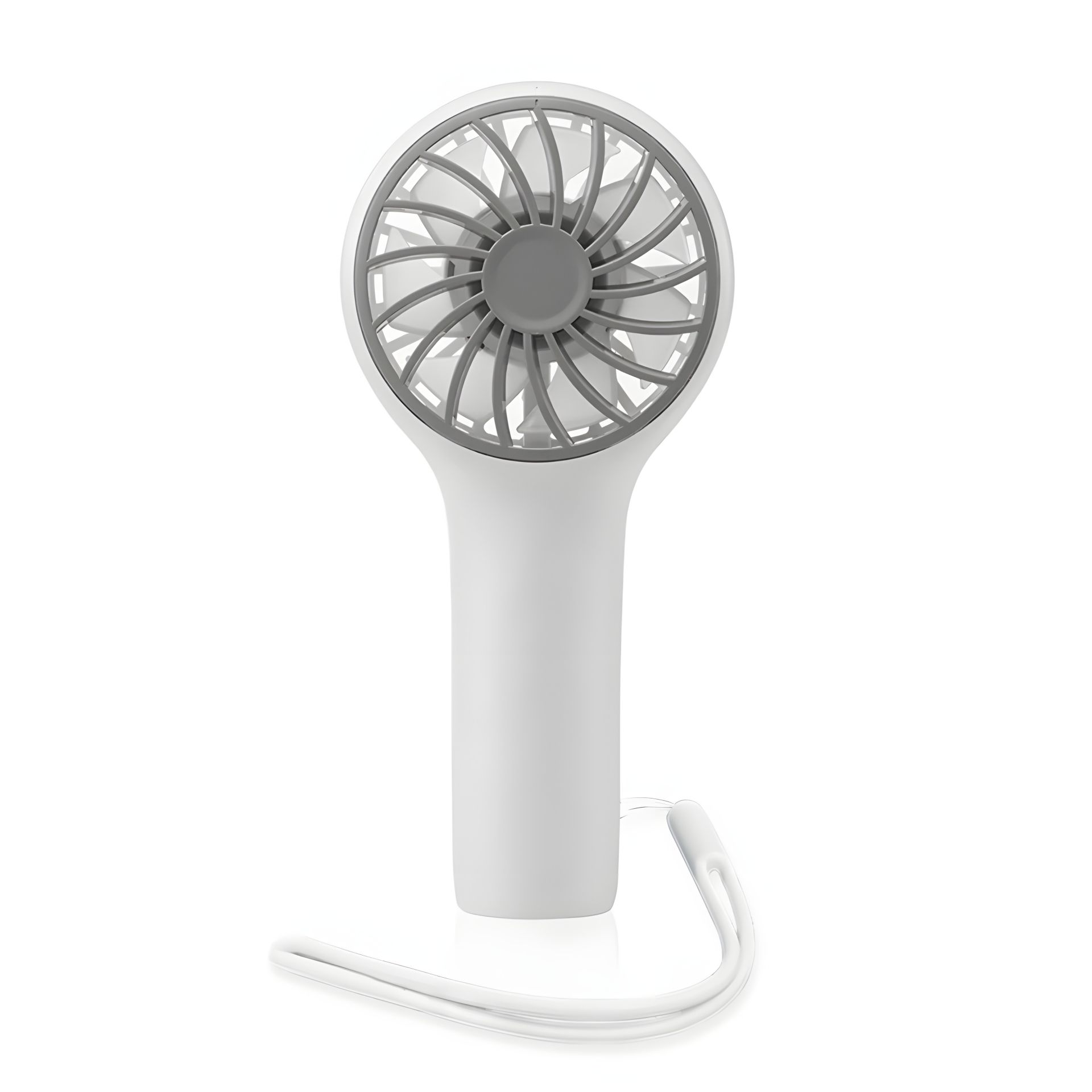 Ручной вентилятор GXQC N605, беспроводной (White) Ручной вентилятор GXQC N605, беспроводной (White)