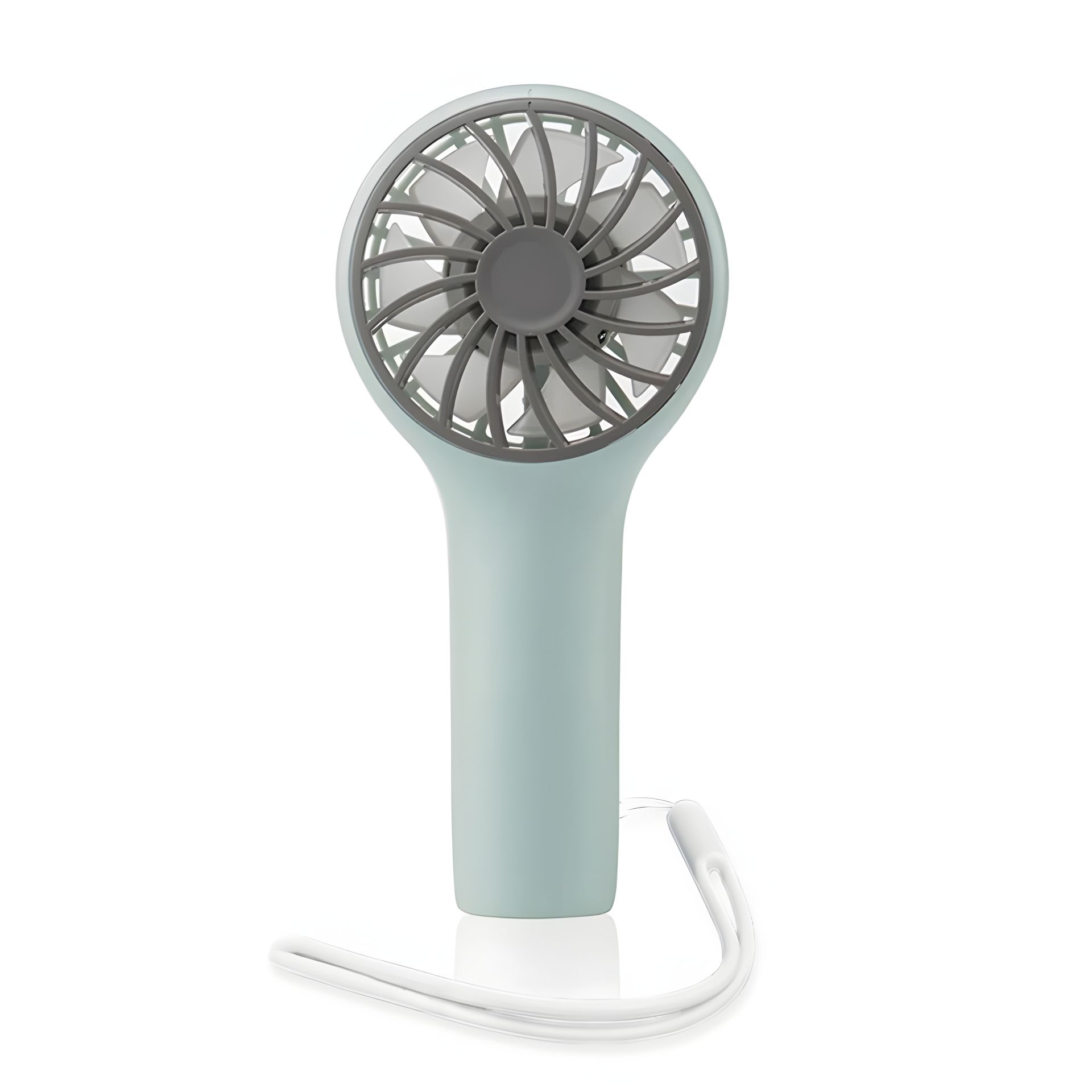 Зеленый ручной вентилятор GXQC N605, беспроводной Зеленый ручной вентилятор GXQC N605, беспроводной