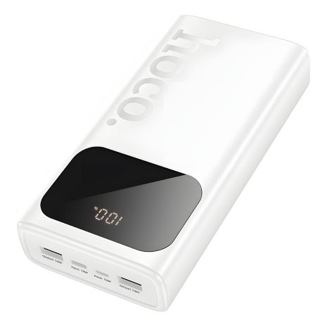 Портативный аккумулятор Hoco J144A 30000mAh белый Портативный аккумулятор Hoco J144A 30000mAh белый