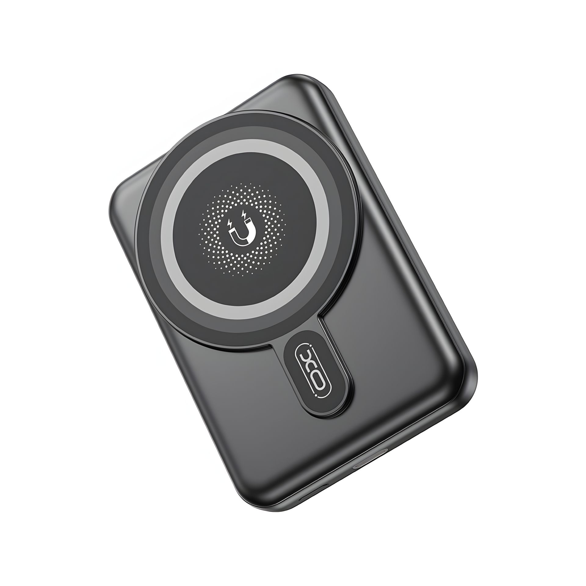Повербанк XO PR264 Magnetic 15W wireless charging, PD20W with holder 10000mAh Чорний Повербанк XO PR264 Magnetic 15W wireless charging, PD20W with holder 10000mAh Чорний