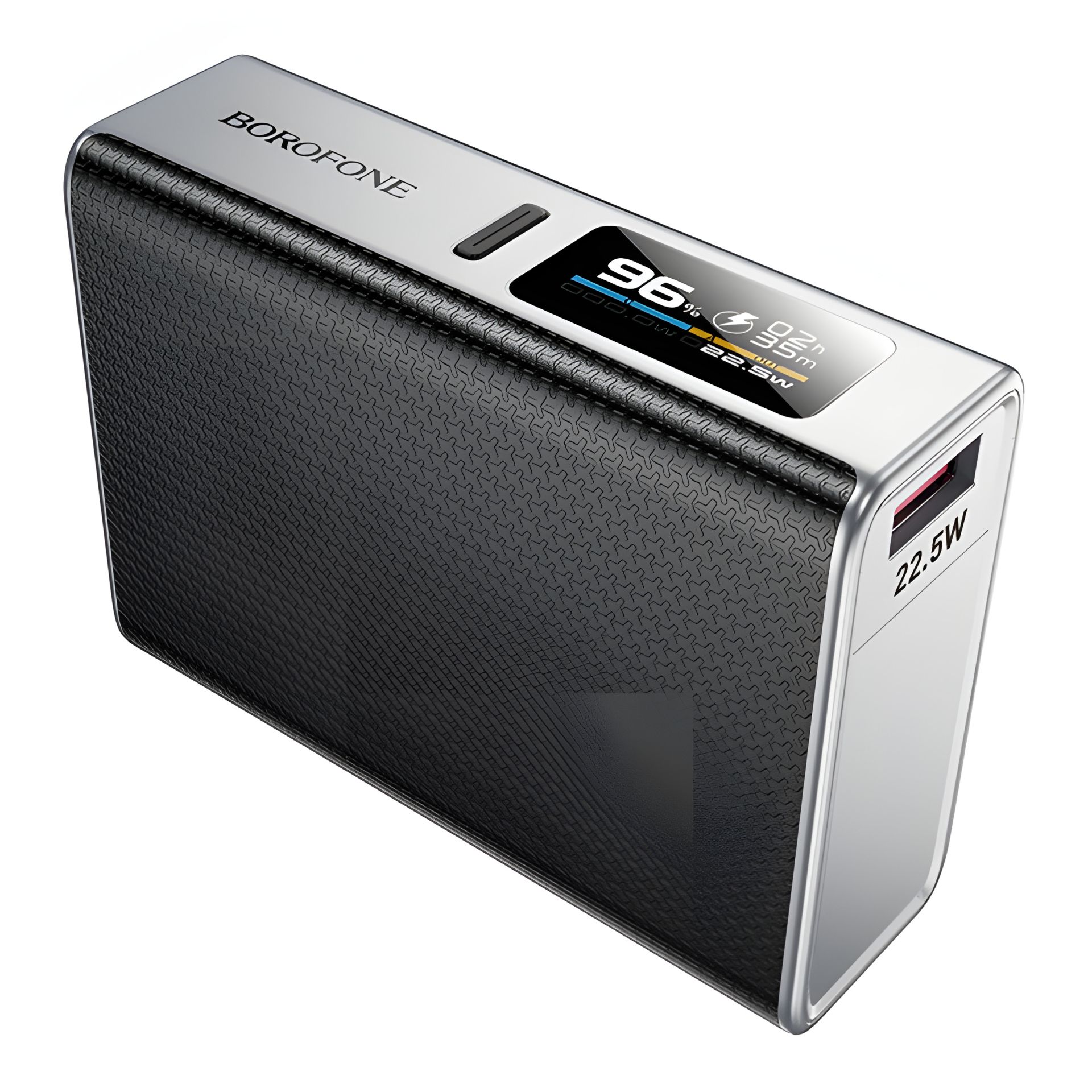 Повербанк Borofone BJ72 Energy, 22.5W, PD20W, 10000 mAh, Сірий Повербанк Borofone BJ72 Energy, 22.5W, PD20W, 10000 mAh, Сірий