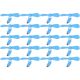 Мобильный вентилятор Type-C синий, от телефона, повербанка, ноутбука, комплект 50шт Мобильный вентилятор Type-C синий, от телефона, повербанка, ноутбука, комплект 50шт