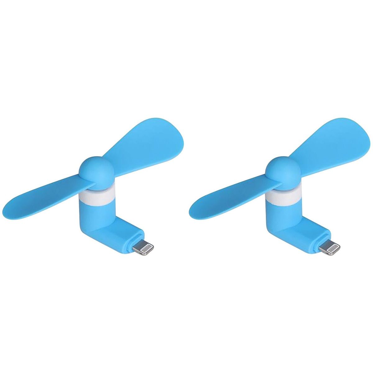 Мобильный вентилятор Lightning синий, комплект 2шт Мобильный вентилятор Lightning синий, комплект 2шт