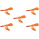 Мобільний вентилятор Lightning, оранжевий, комплект 5 шт. Мобільний вентилятор Lightning, оранжевий, комплект 5 шт.