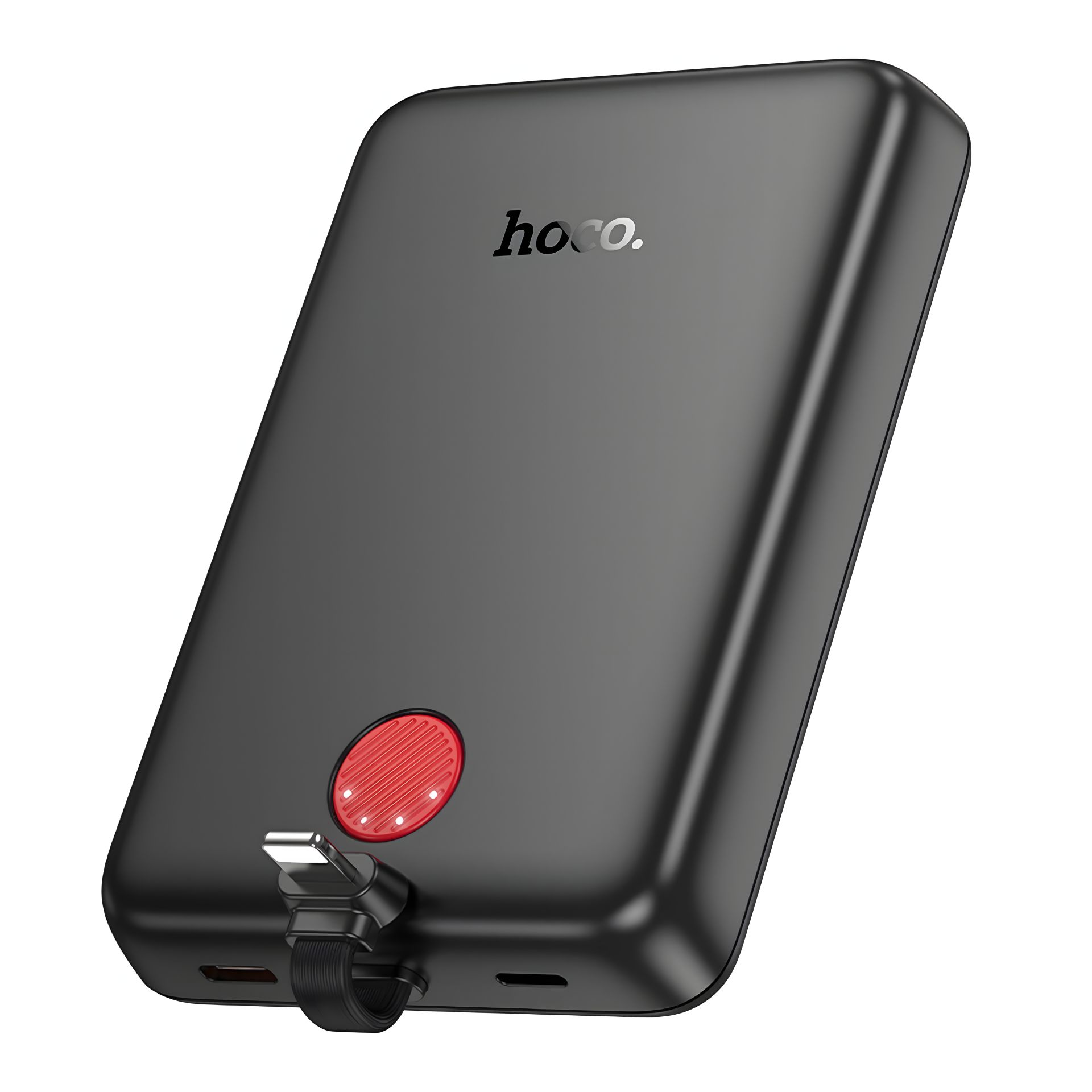 Hoco J133A Triumph Powerbank PD20W magnetic with cable(iP) 10000mAh Black Hoco J133A Triumph Powerbank PD20W magnetic with cable(iP) 10000mAh Black