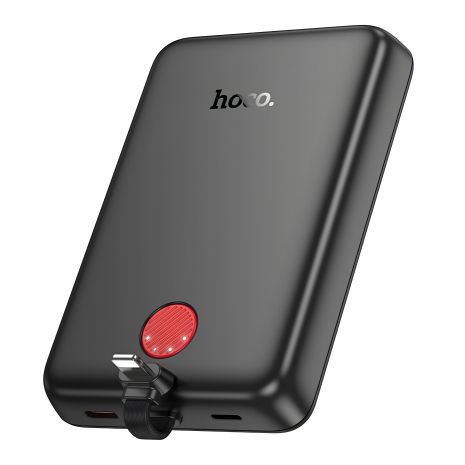 Hoco J133A Triumph Powerbank PD20W magnetic with cable(iP) 10000mAh Black