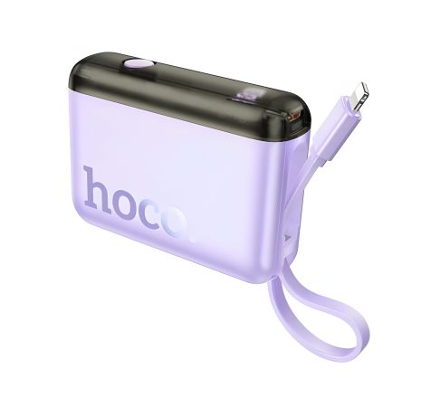 HOCO J139 Hero fully compatible 22.5W+PD20W power bank(iP) (10000mAh) Purple Повербанк