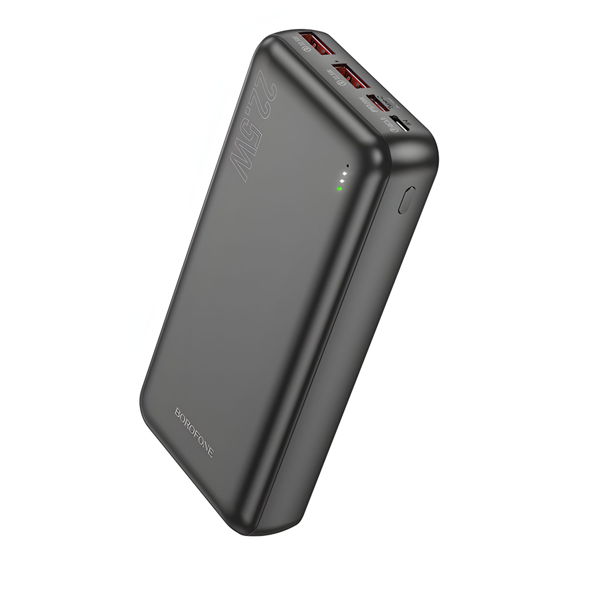 Borofone BJ38A PD20W 22,5W 20000mah Black Повербанк Borofone BJ38A PD20W 22,5W 20000mah Black Повербанк