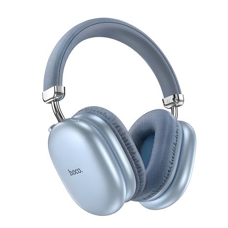 Беспроводные наушники HOCO W35 Max Joy, BT, небесно-голубые