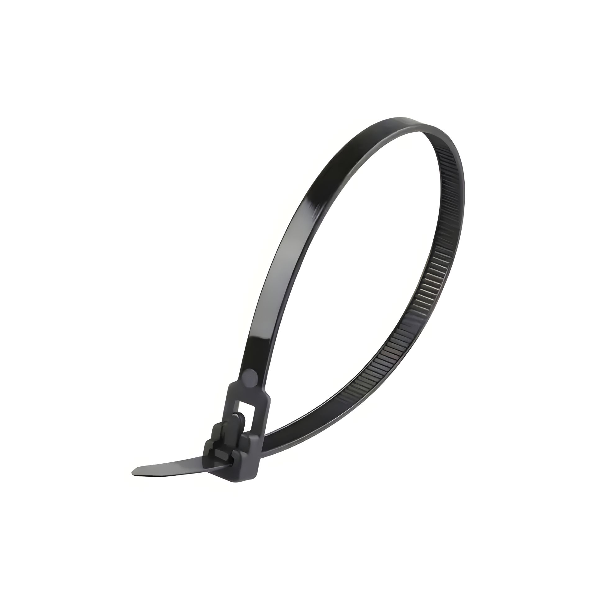 Чёрные нейлоновые стяжки, многоразовые, 15 см, 100 шт Чёрные нейлоновые стяжки, многоразовые, 15 см, 100 шт