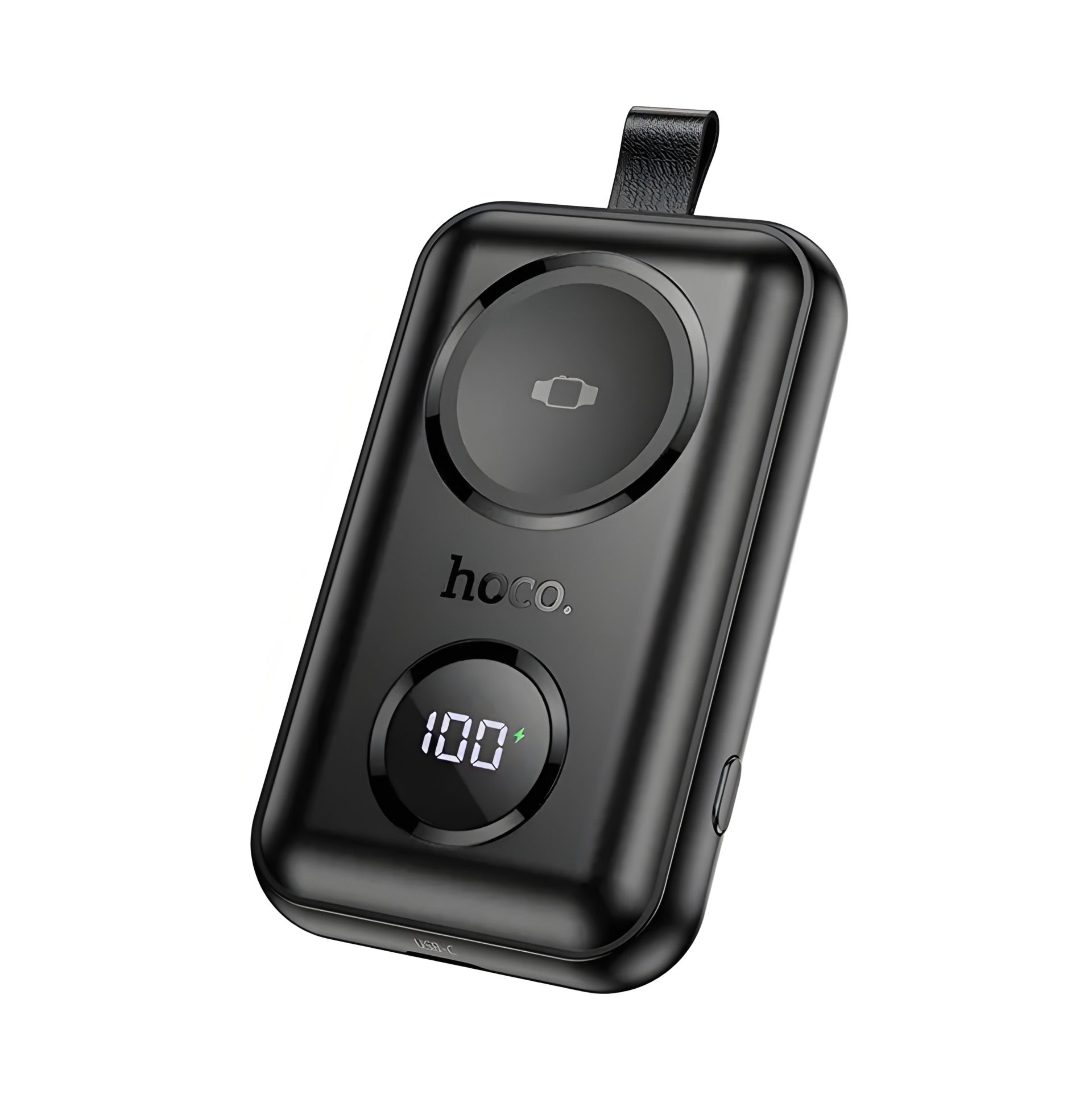 Повербанк Hoco J137 с зарядкой для iWatch 2500mAh Black Повербанк Hoco J137 с зарядкой для iWatch 2500mAh Black