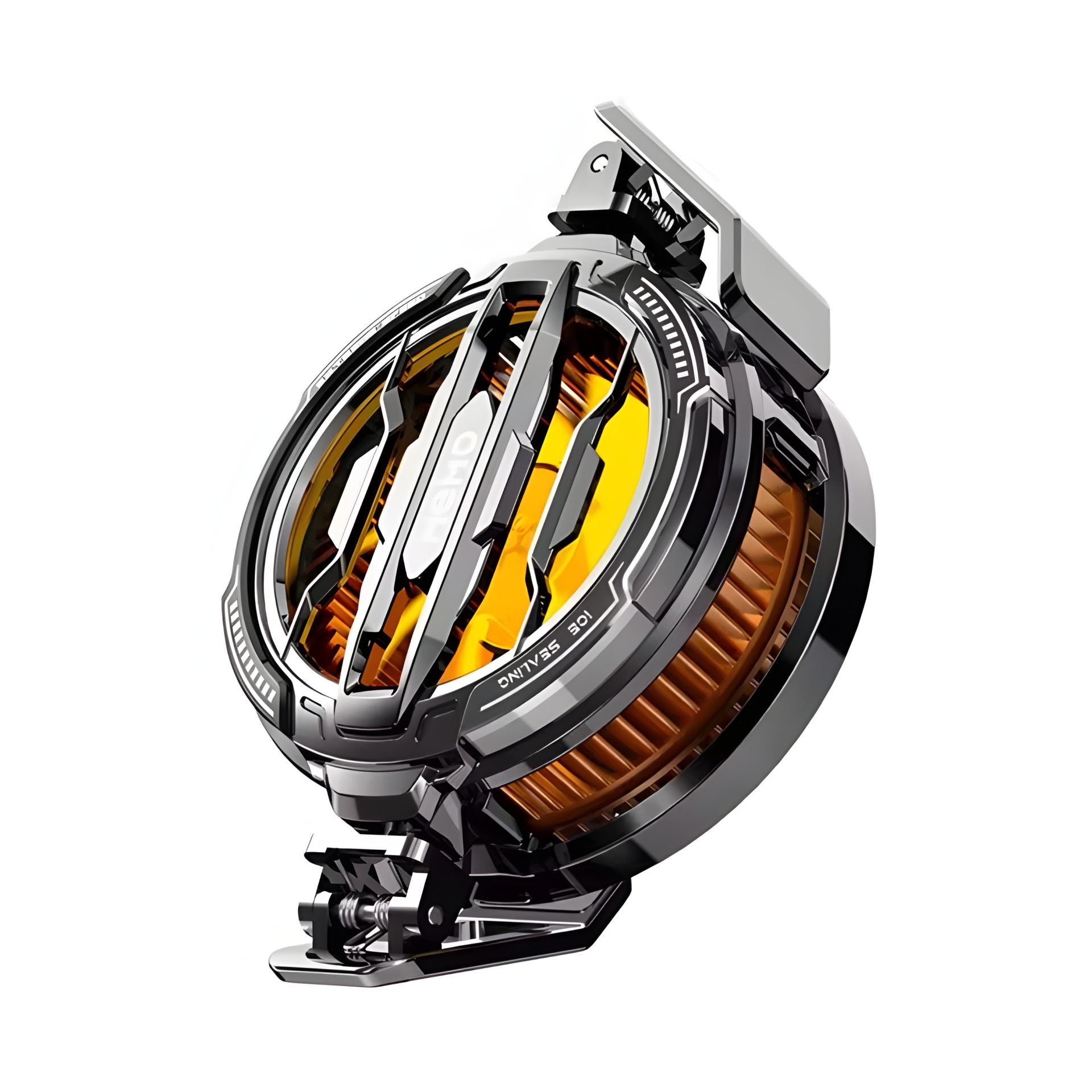 Игровой Кулер для телефона MEMO CX07 вентилятор портативный с элементом Пельтье, крепление магнитное и клипсовое для смартфона Игровой Кулер для телефона MEMO CX07 вентилятор портативный с элементом Пельтье, крепление магнитное и клипсовое для смартфона