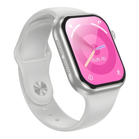 Смарт годинник Borofone BD12 sports Smart watch (call version), BT5.0, 190mAh, 3-5d, Сріблястий Смарт годинник Borofone BD12 sports Smart watch (call version), BT5.0, 190mAh, 3-5d, Сріблястий